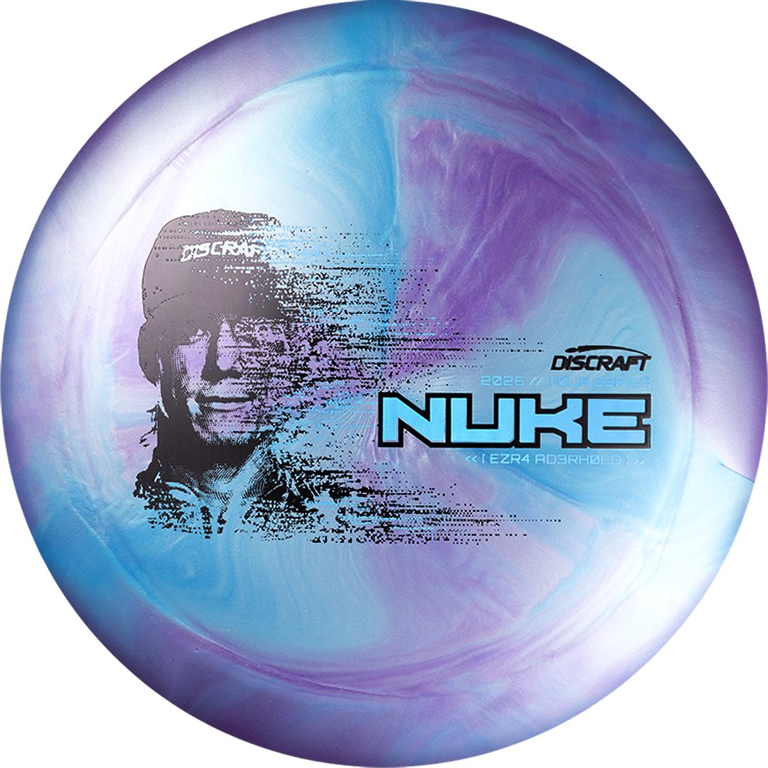 Discraft Limited Edition 2026 Tour Series Ezra Aderhold Special Blend Nuke Distance Driver Golf Disc