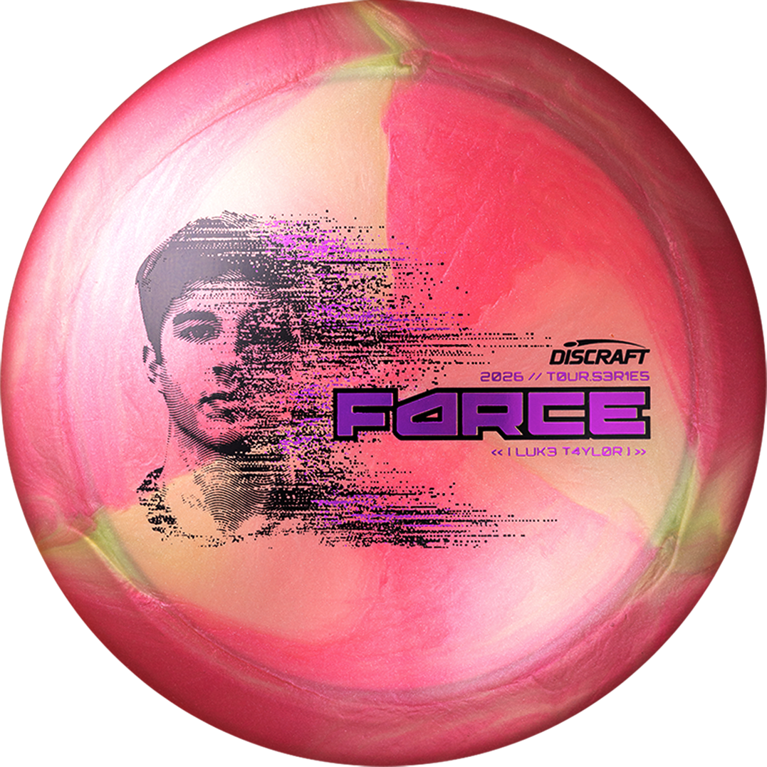 Discraft Limited Edition 2026 Tour Series Luke Taylor Special Blend Force Distance Driver Golf Disc