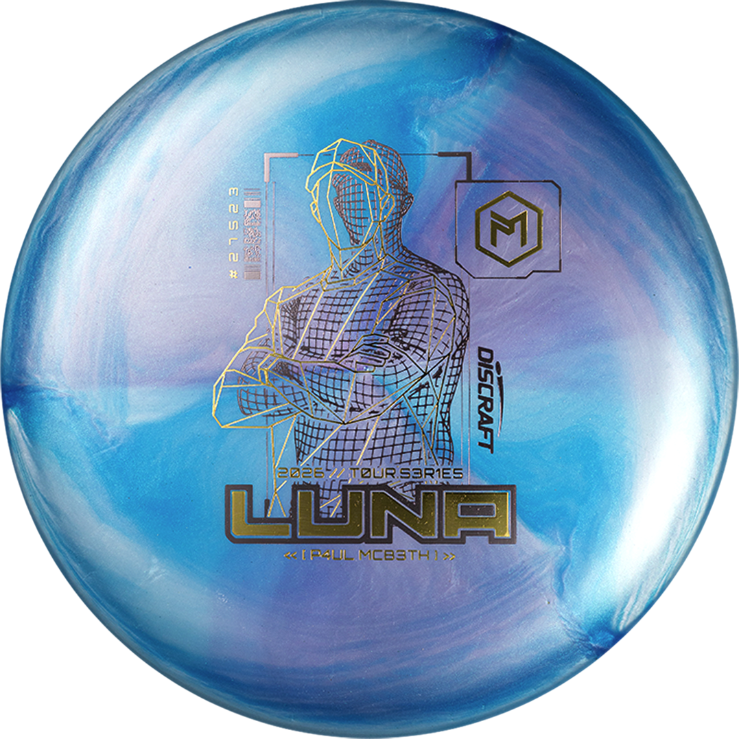Discraft Limited Edition 2026 Tour Series Paul McBeth V2 Special Blend Luna Putter Golf Disc