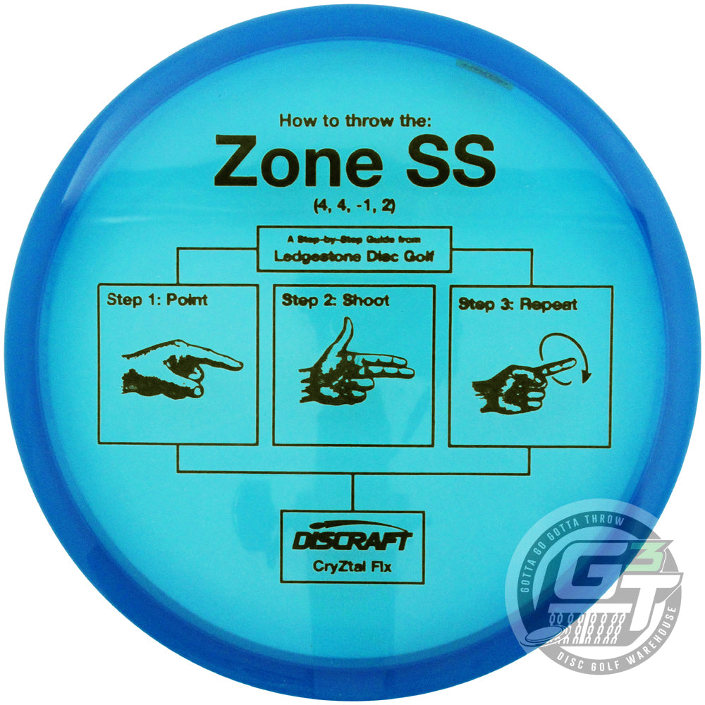 Discraft Limited Edition 2026 Ledgestone Open CryZtal Z FLX Zone SS Putter Golf Disc