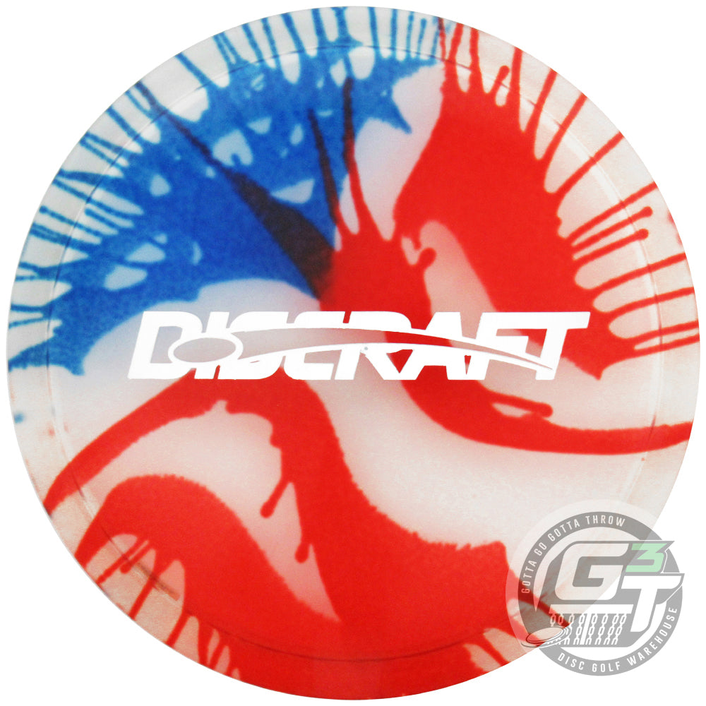Discraft Limited Edition Disc-Through Logo Barstamp Fly Dye Elite Z Buzzz Midrange Golf Disc