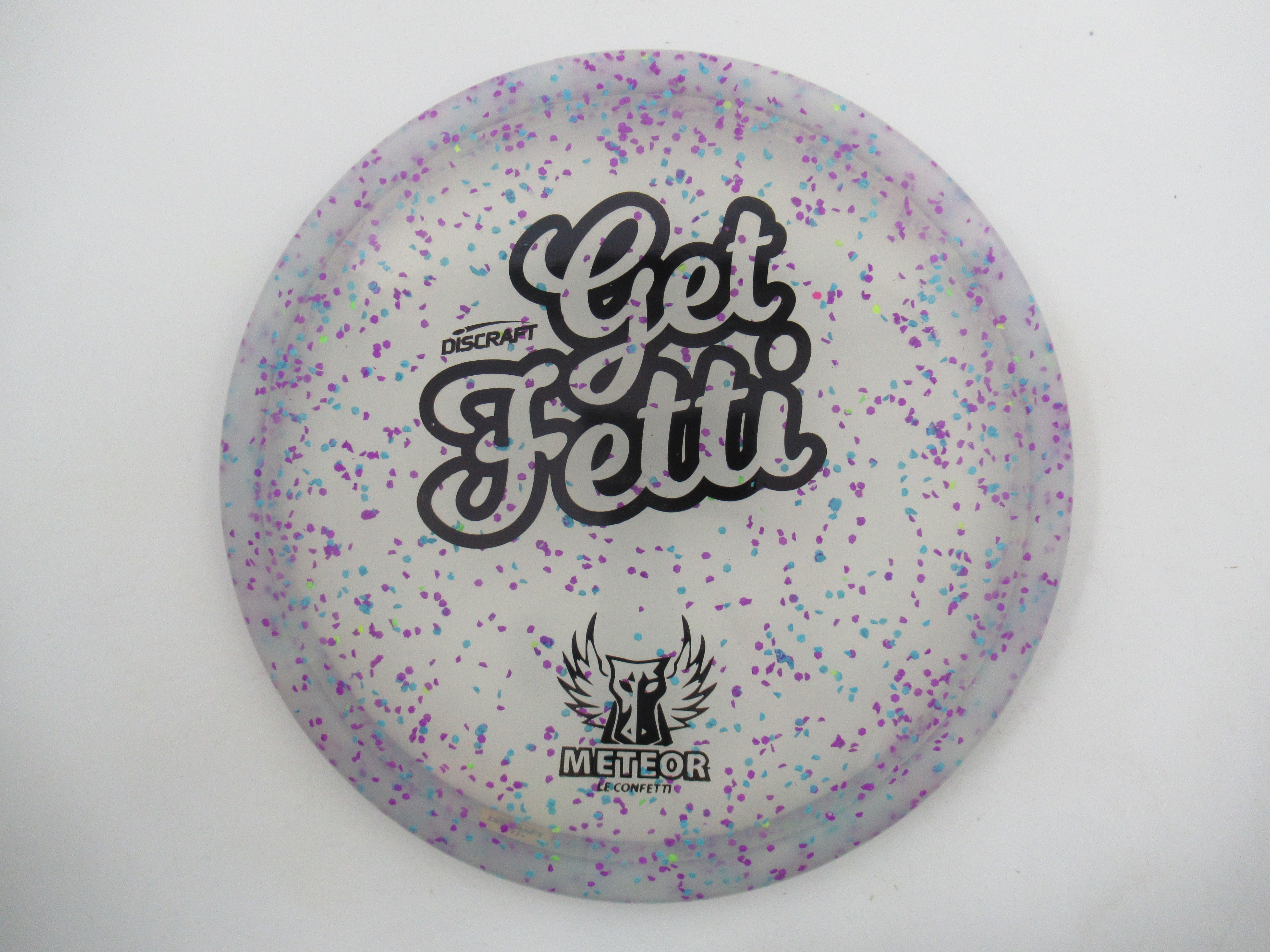 Discraft Limited Edition Brodie Smith Get Fetti Confetti Elite Z Meteor Midrange Golf Disc