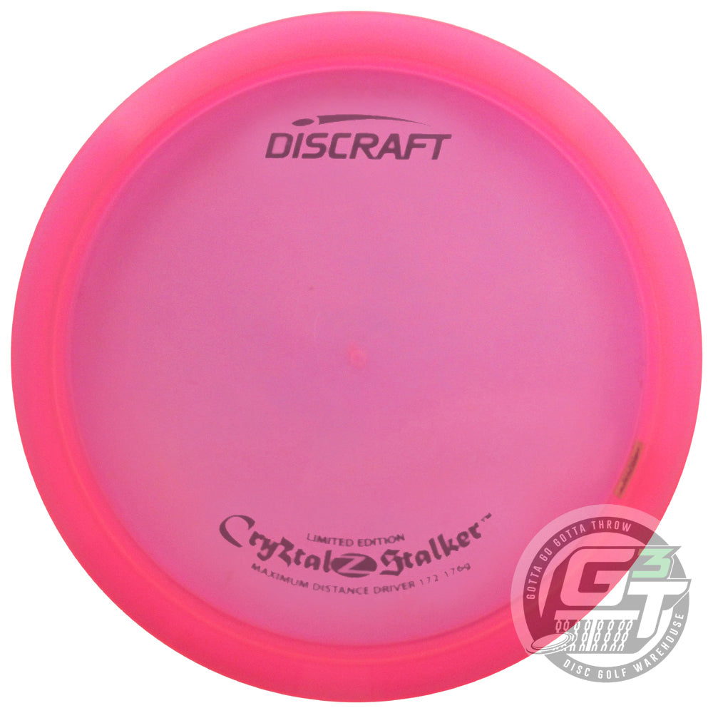 Discraft Limited Edition Old School Edge Stamp CryZtal Z Stalker Fairway Driver Golf Disc