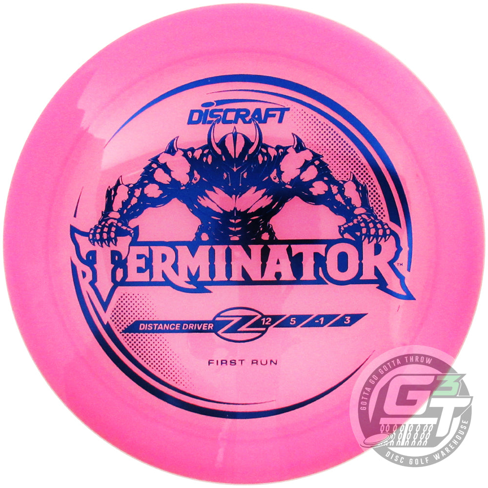 Discraft First Run Elite Z Terminator Distance Driver Golf Disc