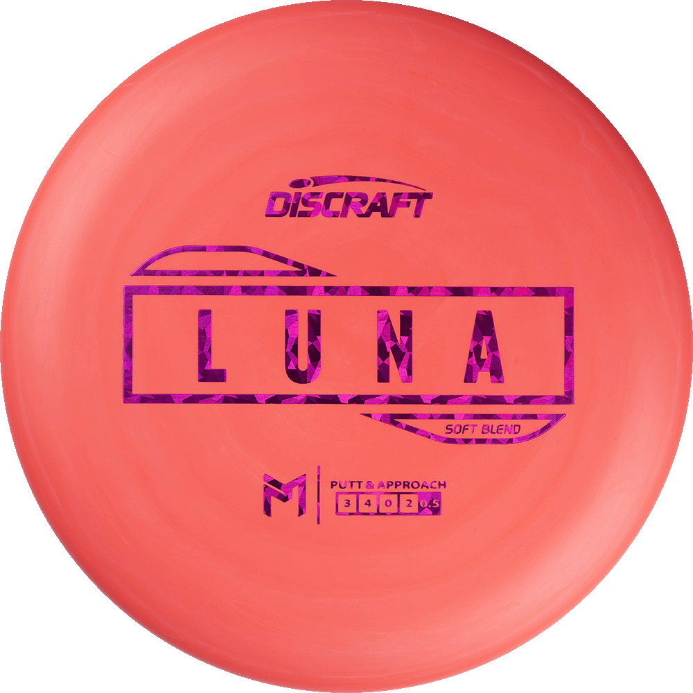 Discraft Paul McBeth Signature Putter Line Soft Luna Putter Golf Disc