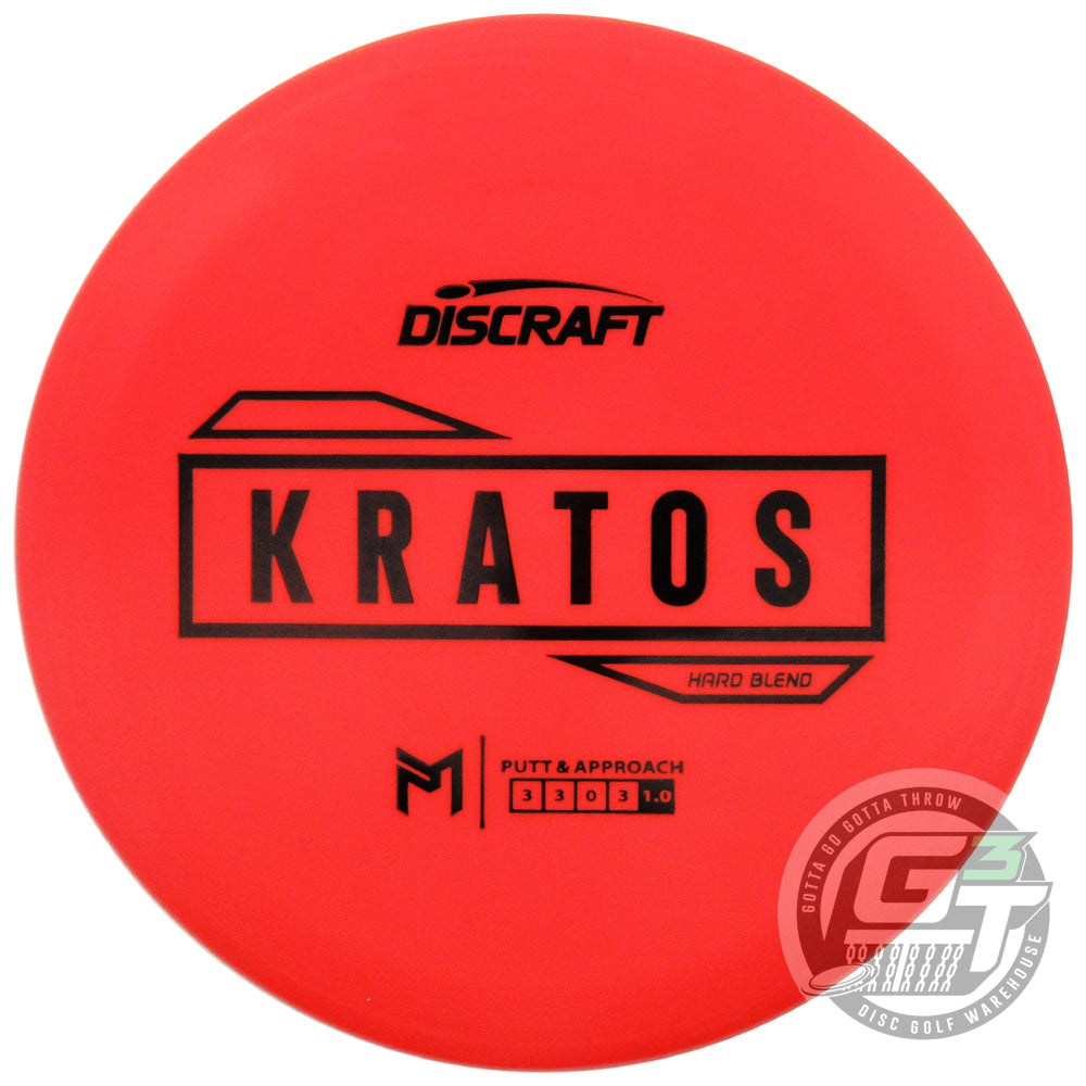 Discraft Paul McBeth Signature Putter Line Kratos Putter Golf Disc