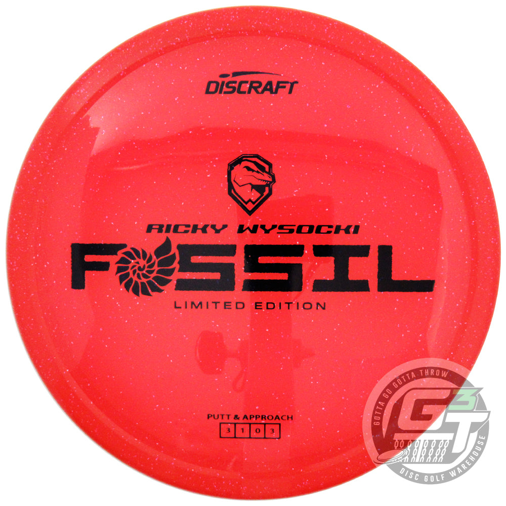 Discraft Limited Edition Ricky Wysocki Sparkle Elite Z Fossil Putter ...