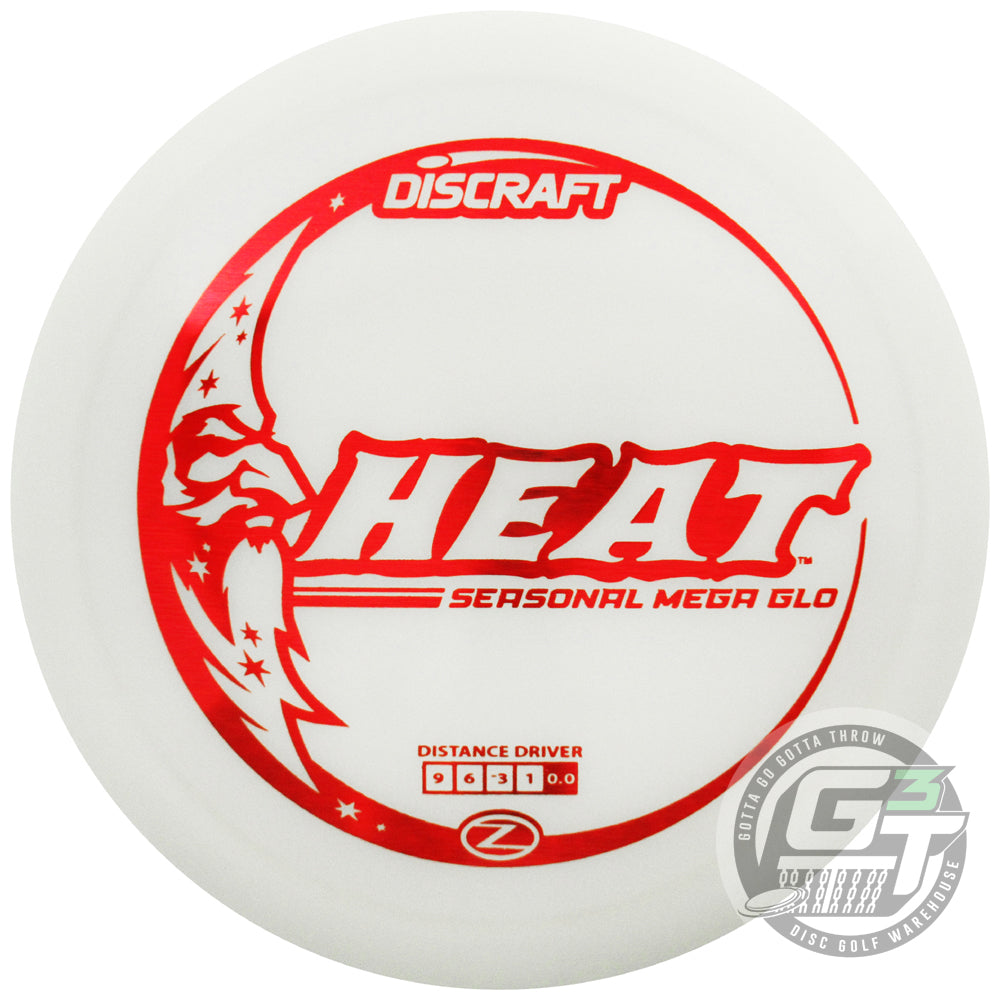 Discraft Seasonal Mega Glo Z Heat Distance Driver Golf Disc