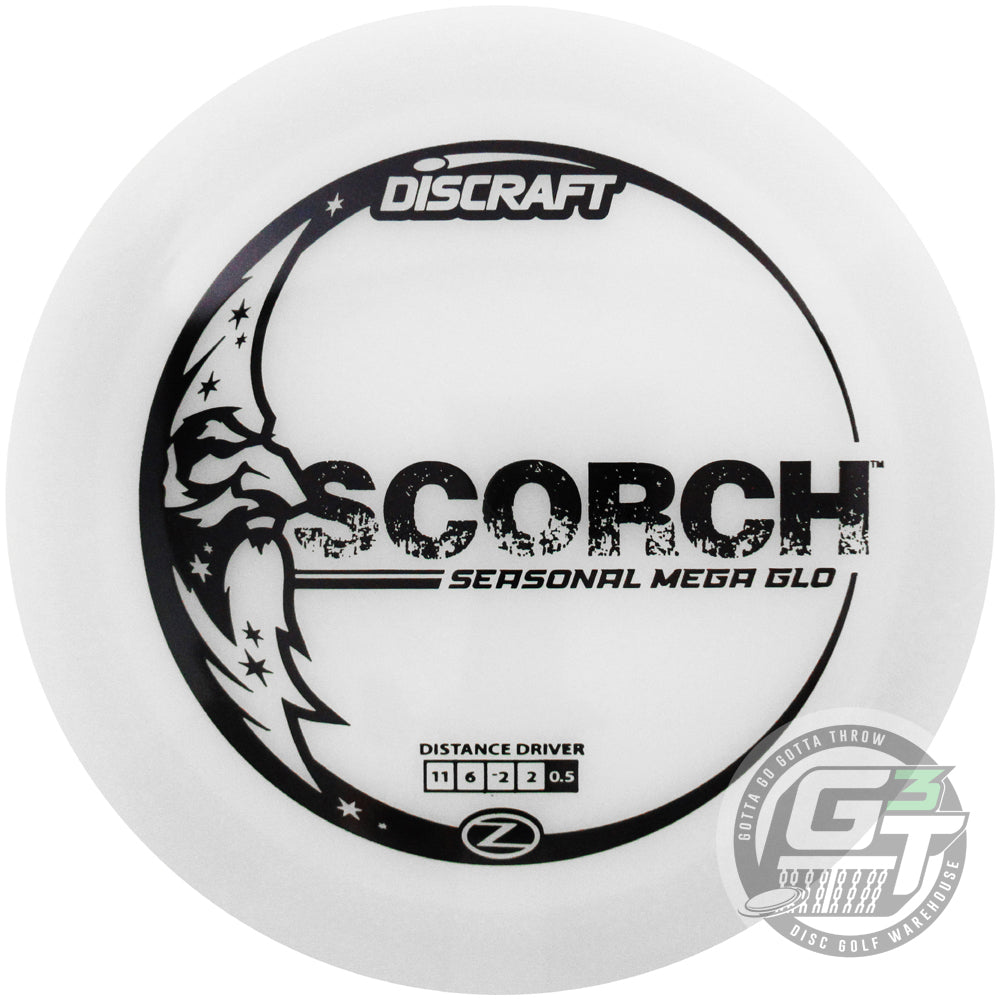 Discraft Seasonal Mega Glo Z Scorch Distance Driver Golf Disc