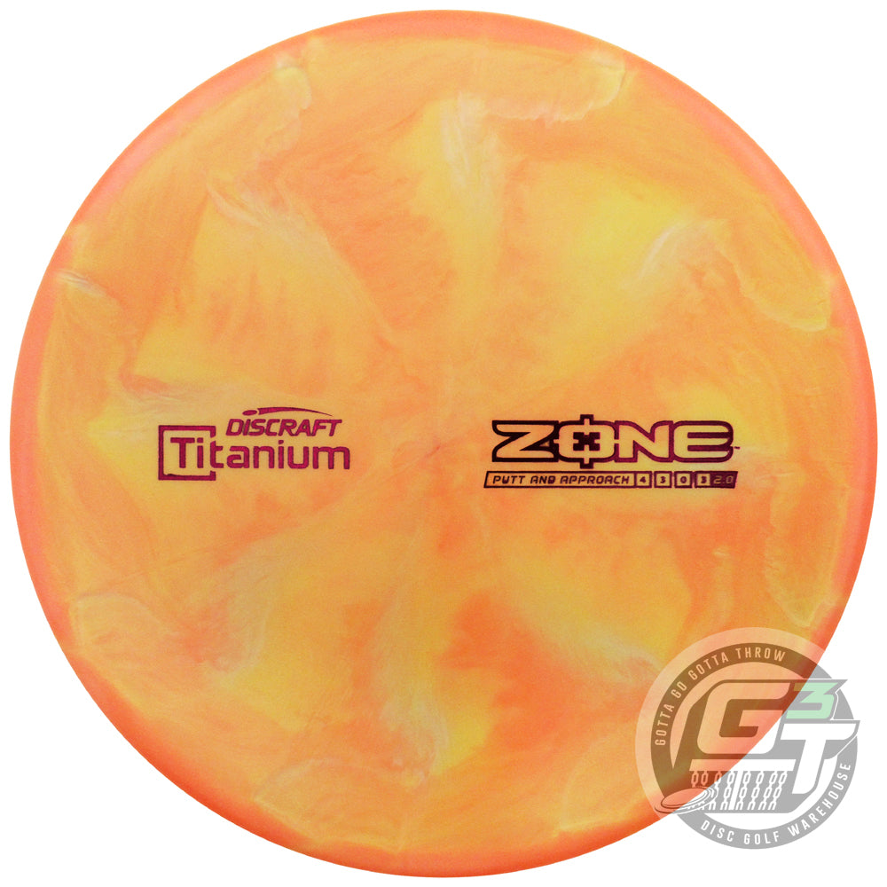 Discraft Titanium Zone Putter Golf Disc