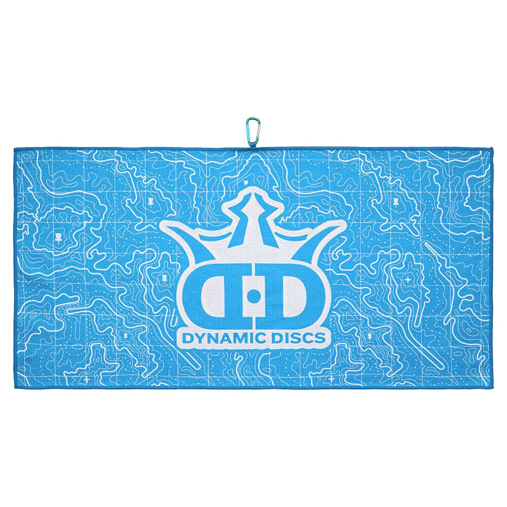 Dynamic Discs Topographic Microfiber Waffle Disc Golf Towel