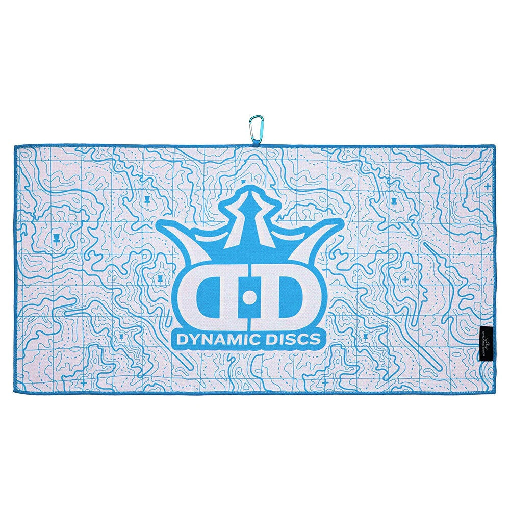 Dynamic Discs Topographic Microfiber Waffle Disc Golf Towel