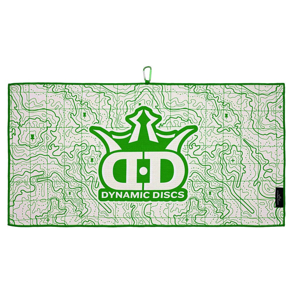 Dynamic Discs Topographic Microfiber Waffle Disc Golf Towel