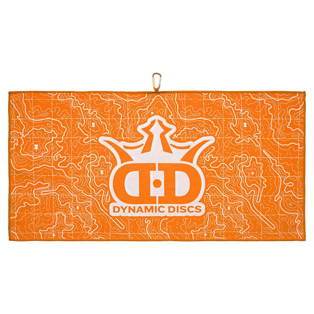 Dynamic Discs Topographic Microfiber Waffle Disc Golf Towel