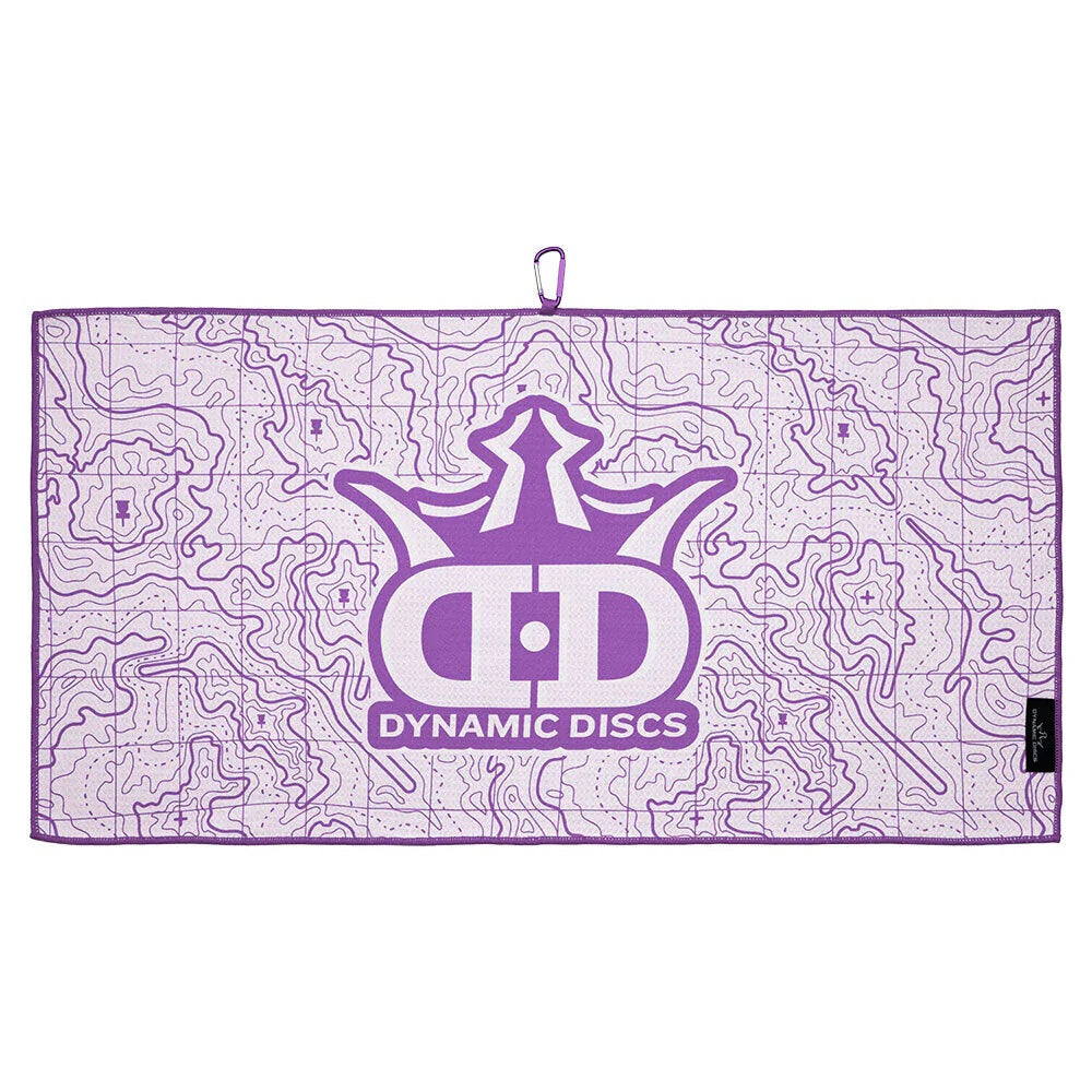 Dynamic Discs Topographic Microfiber Waffle Disc Golf Towel
