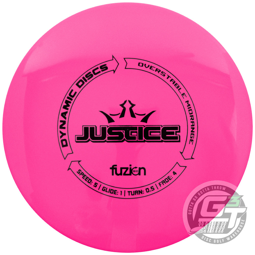 Dynamic Discs BioFuzion Justice Midrange Golf Disc