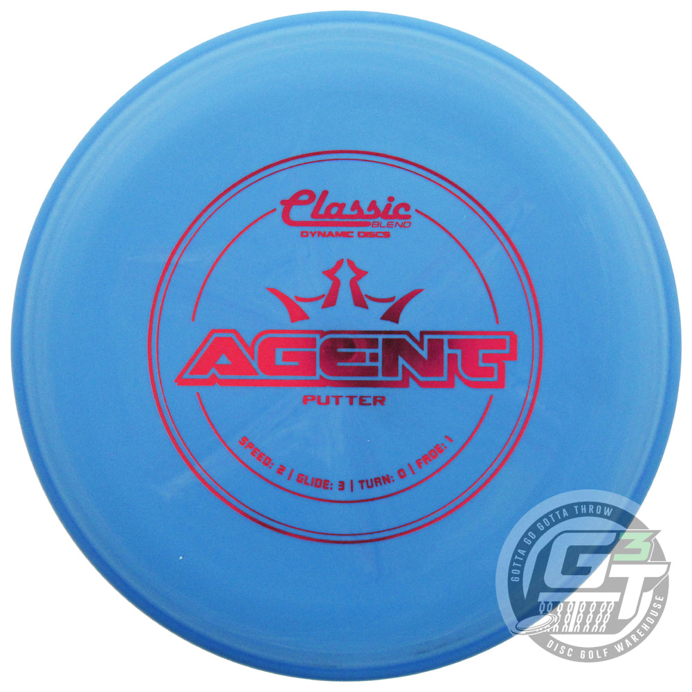 Dynamic Discs Classic Blend Agent Putter Golf Disc