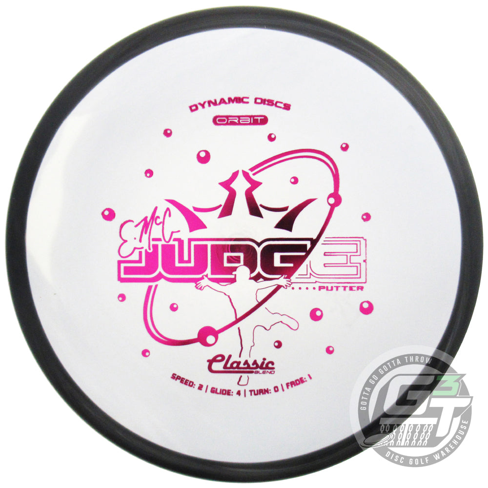 Dynamic Discs Classic Blend Orbit EMAC Judge Putter Golf Disc
