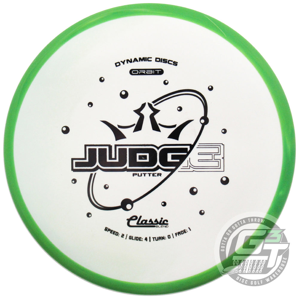 Dynamic Discs Classic Blend Orbit Judge Putter Golf Disc