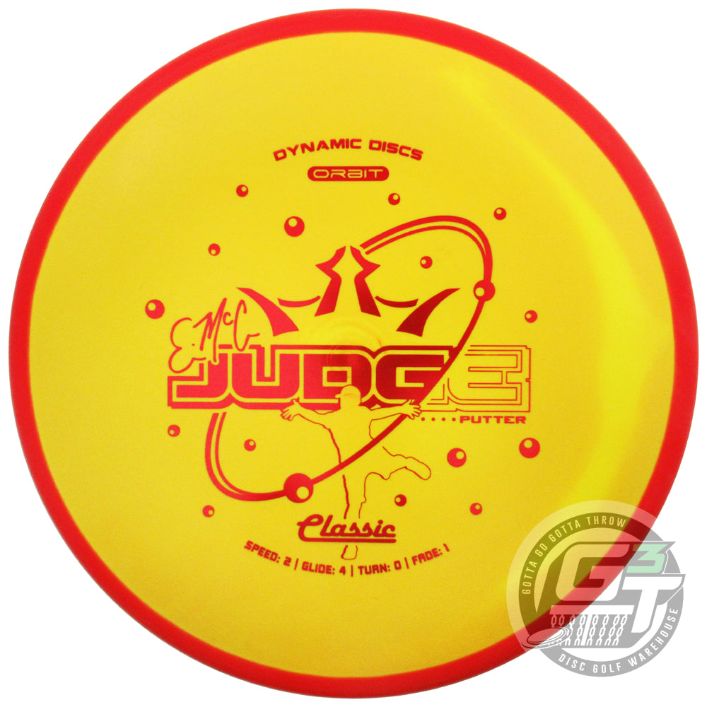 Dynamic Discs Classic Line Orbit EMAC Judge Putter Golf Disc