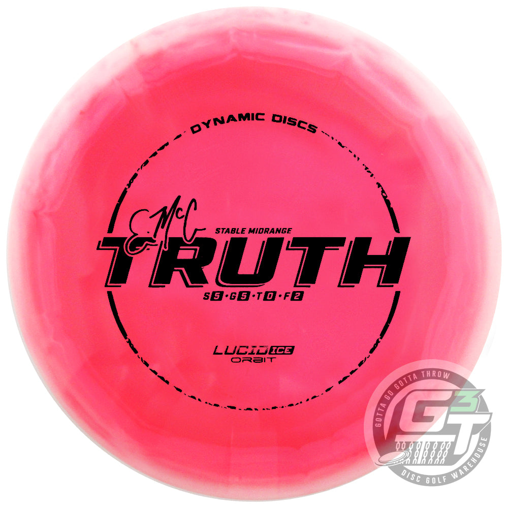 Dynamic Discs Lucid Ice Orbit EMAC Truth Midrange Golf Disc