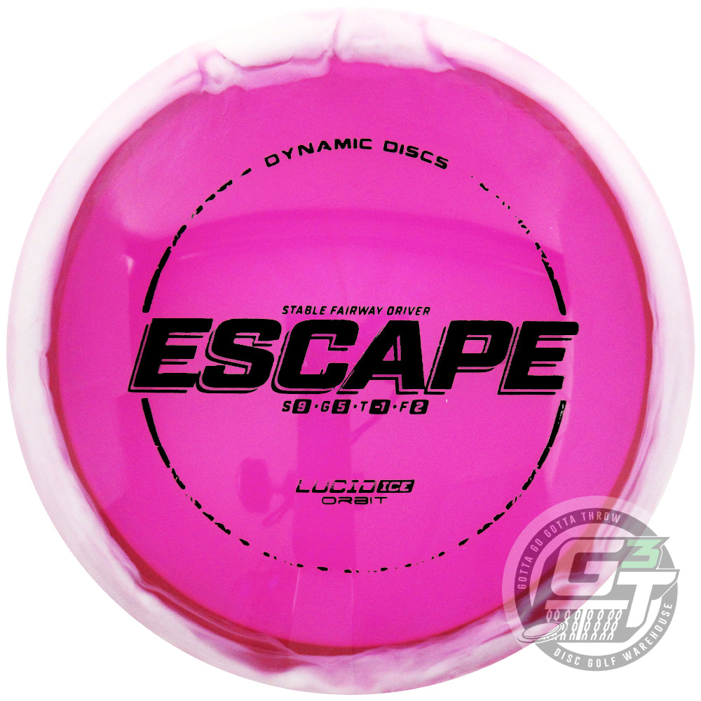Dynamic Discs Lucid Ice Orbit Escape Fairway Driver Golf Disc