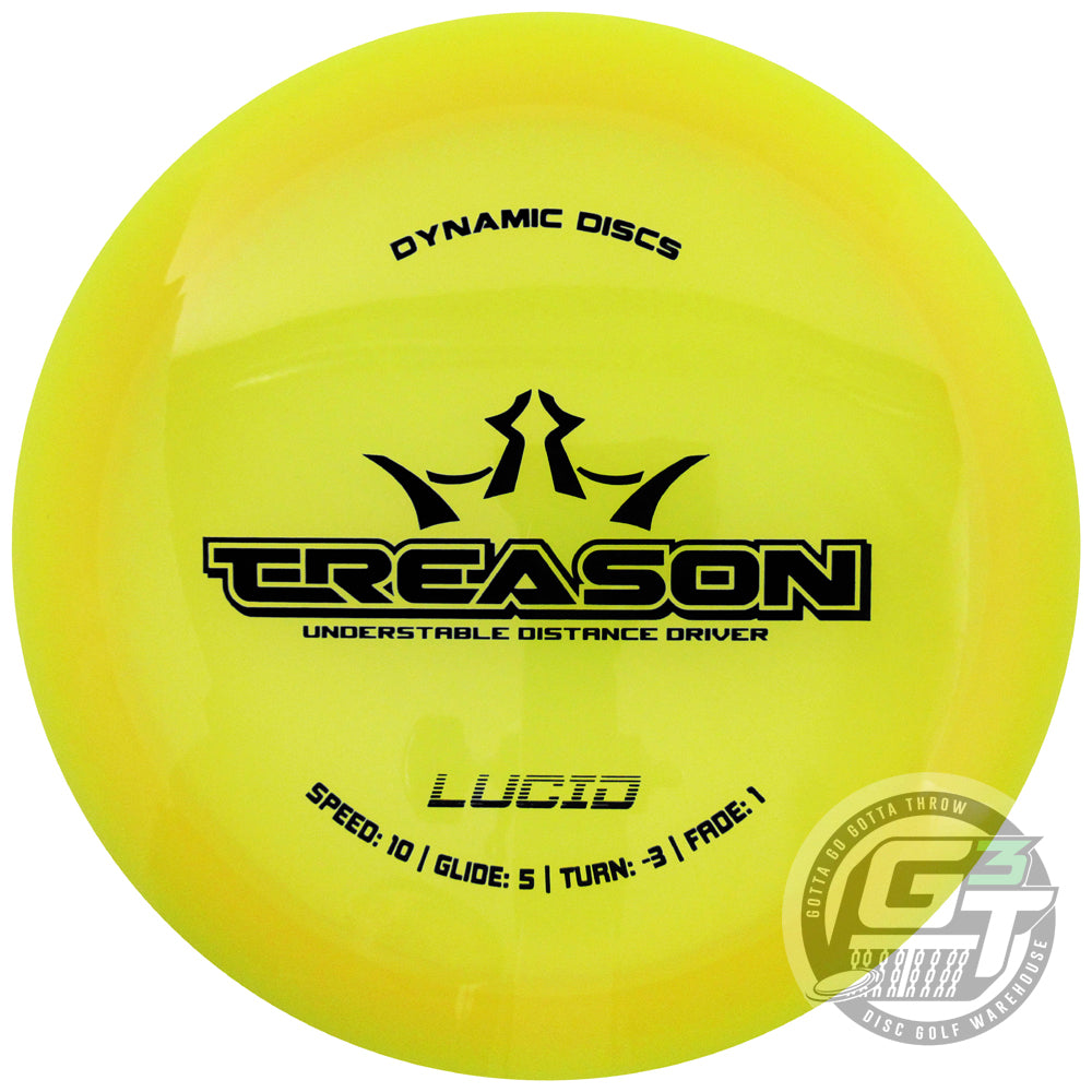 Dynamic Discs Lucid Treason Distance Driver Golf Disc