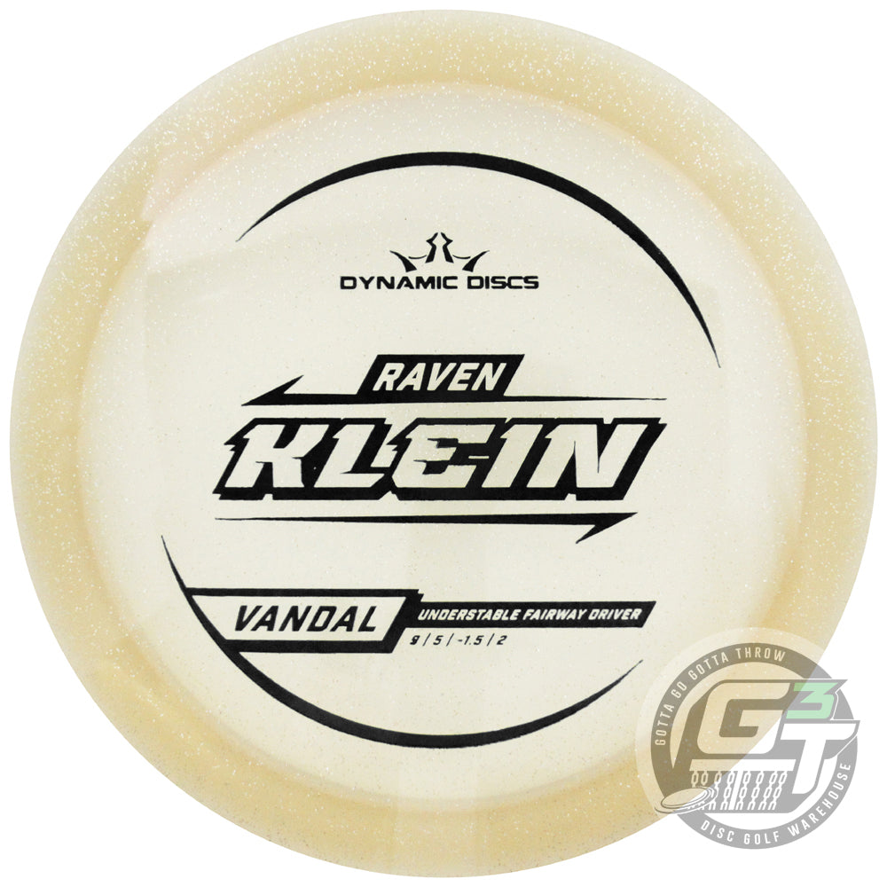 Dynamic Discs Limited Edition 2025 Team Series Raven Klein Gold Metal Flake Lucid Vandal Fairway Driver Golf Disc