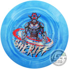 Dynamic Discs Limited Edition Galactic Lawman Stamp Fuzion Swirl Sheriff Distance Driver Golf Disc