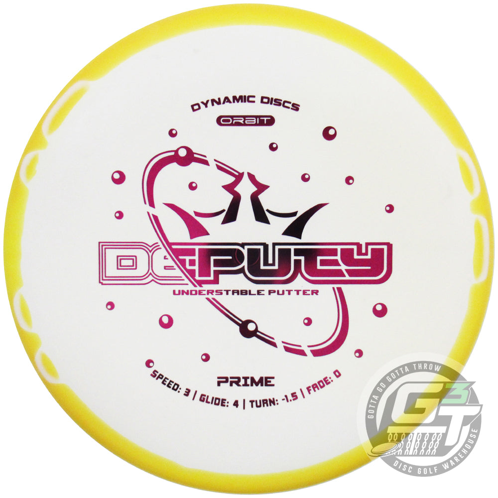 Dynamic Discs Prime Orbit Deputy Putter Golf Disc
