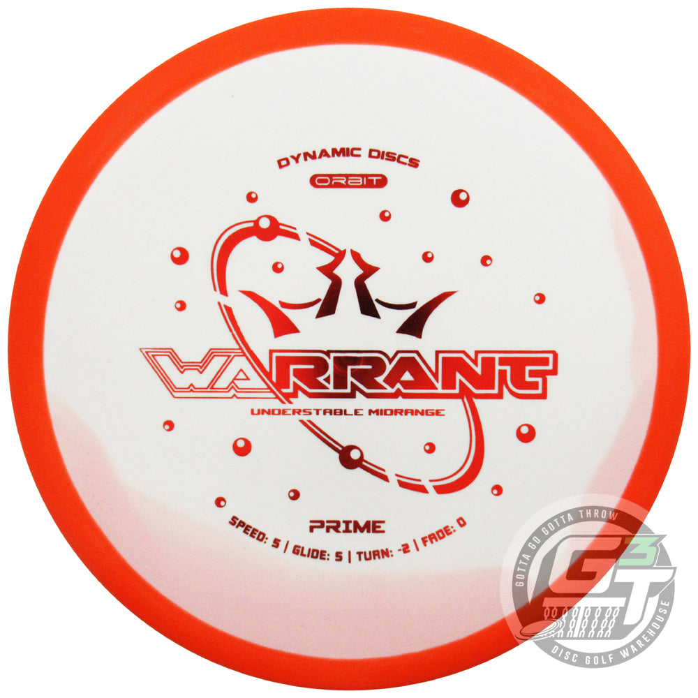 Dynamic Discs Prime Orbit Warrant Midrange Golf Disc