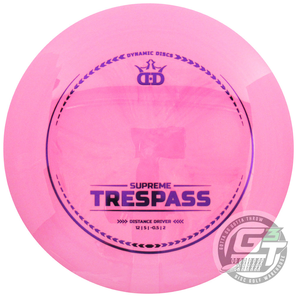 Dynamic Discs Supreme Trespass Distance Driver Golf Disc