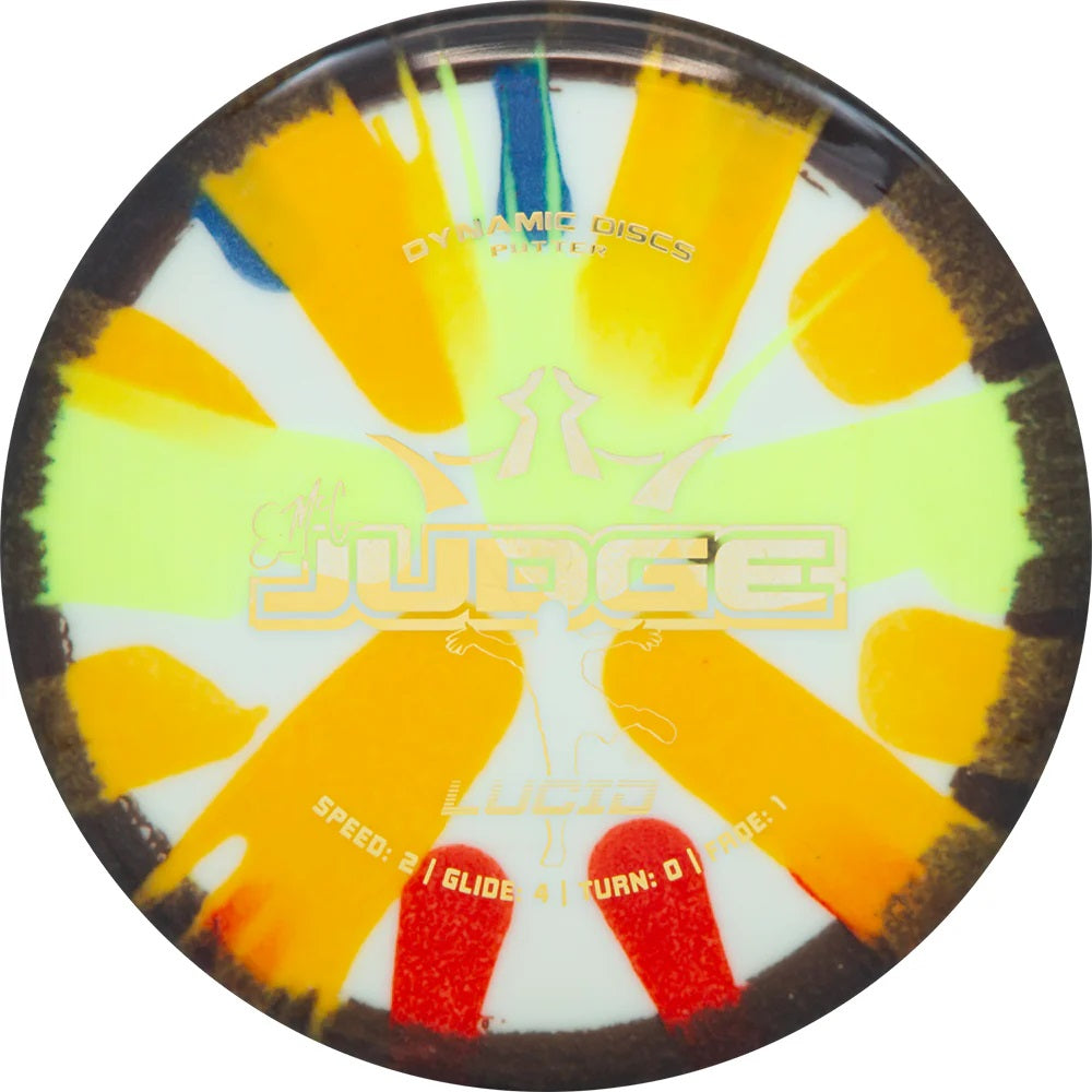 Dynamic Discs MyDye Lucid EMAC Judge Putter Golf Disc