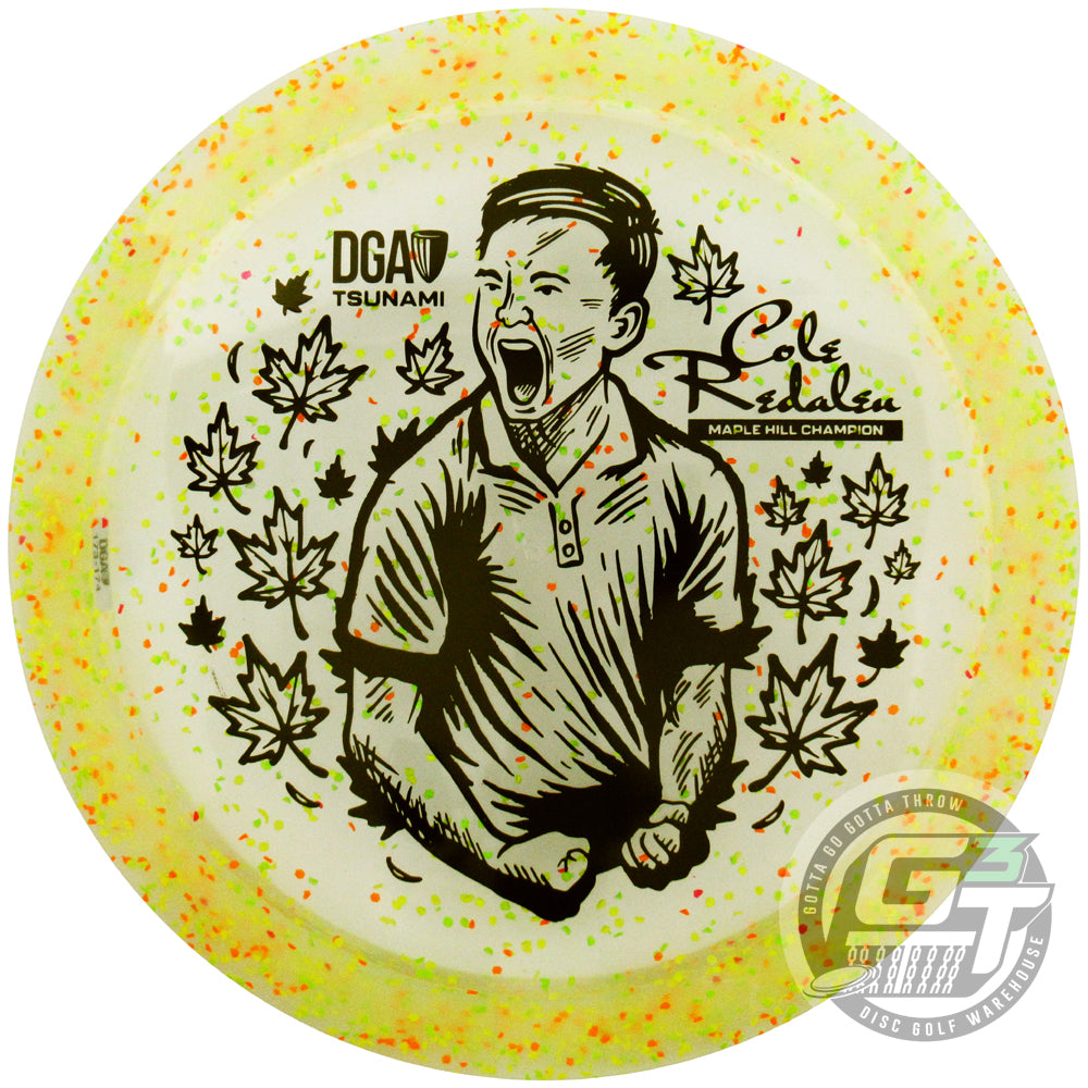 DGA Limited Edition Victory Edition 2025 MVP Open Champion Cole Redalen Confetti Tsunami Fairway Driver Golf Disc