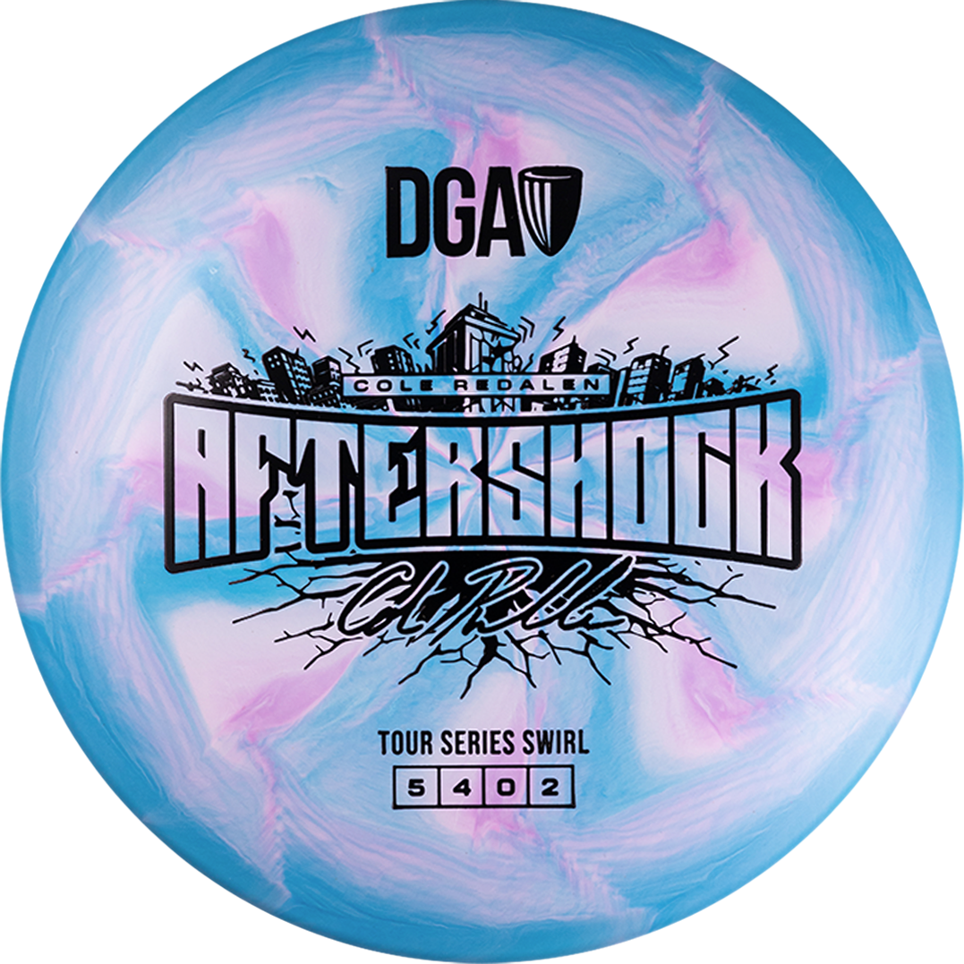 DGA Limited Edition 2026 Tour Series Cole Redalen Special Blend Aftershock Midrange Golf Disc