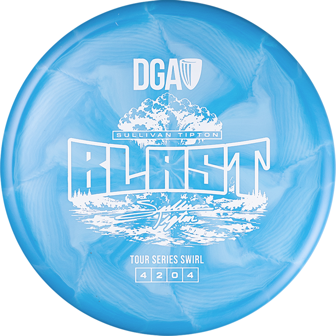DGA Limited Edition 2026 Tour Series Sullivan Tipton Special Blend Blast Putter Golf Disc