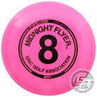DGA Limited Edition Midnight Flyer #8 Glow Proline Blend Pipeline Fairway Driver Golf Disc