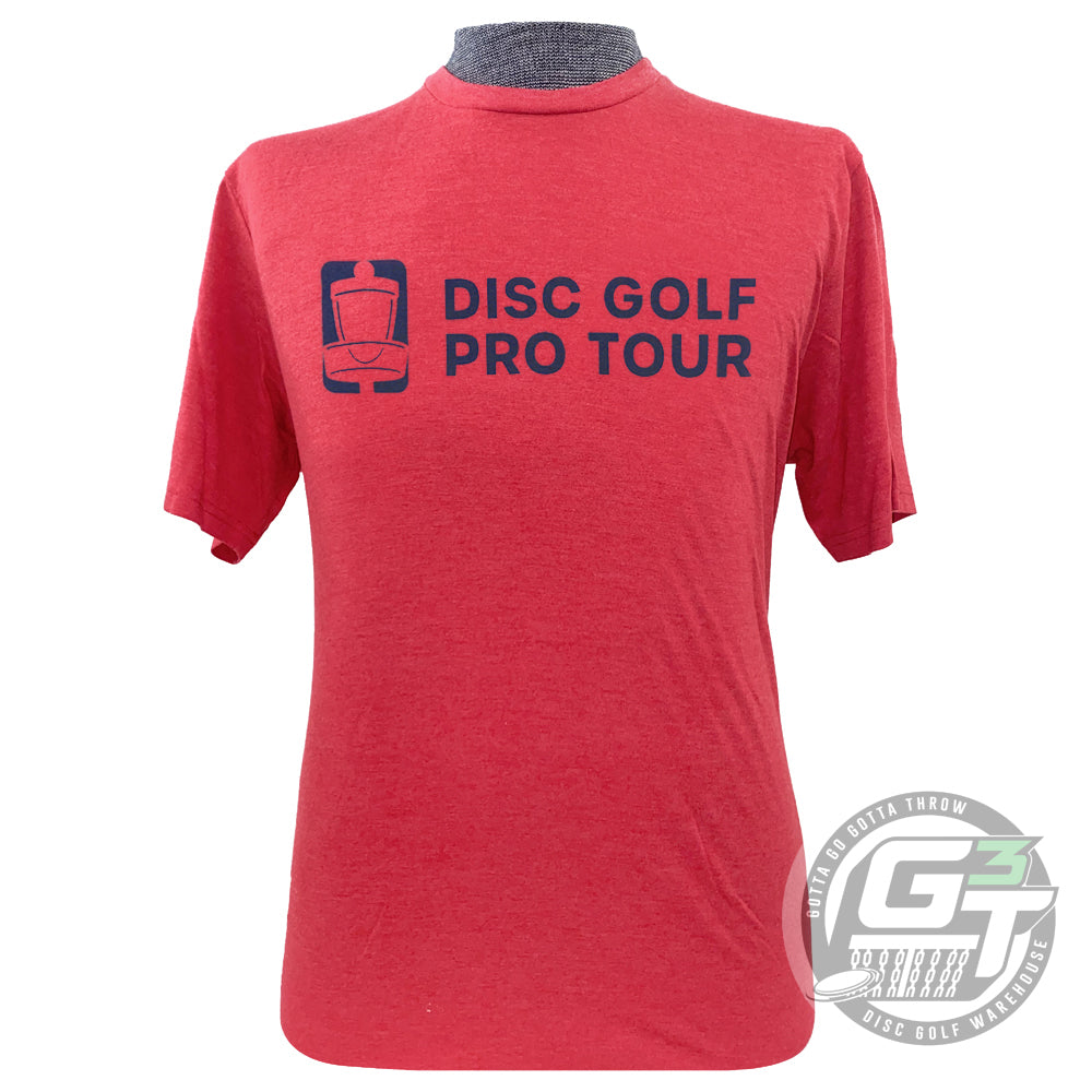 Disc Golf Pro Tour Logo Volunteer Short Sleeve Disc Golf T-Shirt