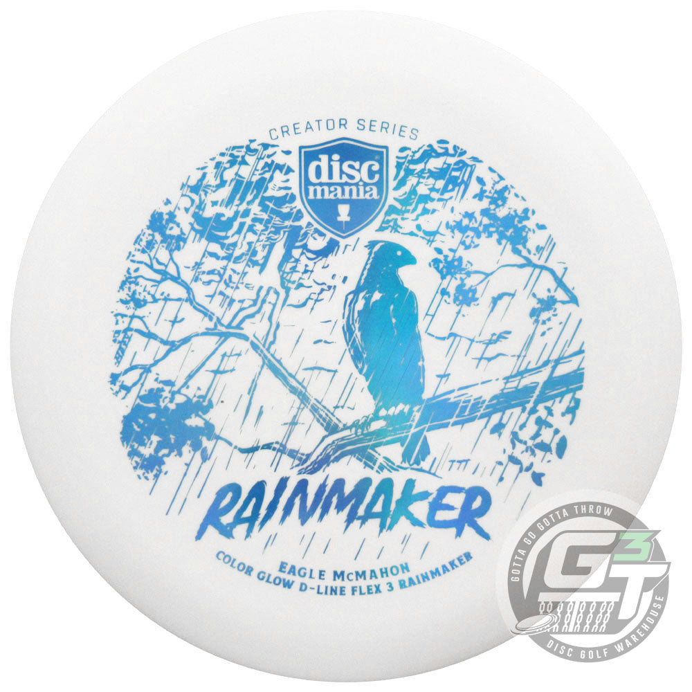 Discmania 2023 Creator Series Eagle McMahon Color Glow D-Line Flex 3 Rainmaker Putter Golf Disc