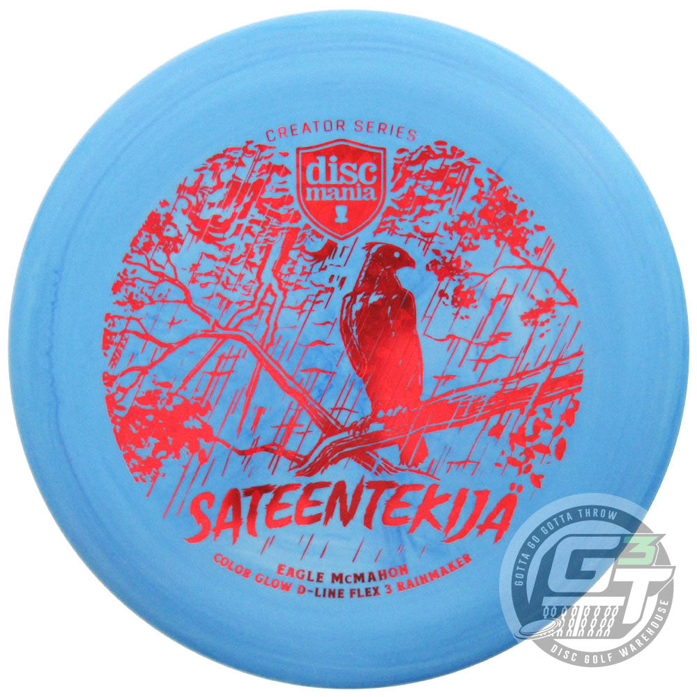 Discmania 2023 Finnish Heritage Series Eagle McMahon Color Glow D-Line Flex 3 Rainmaker Putter Golf Disc