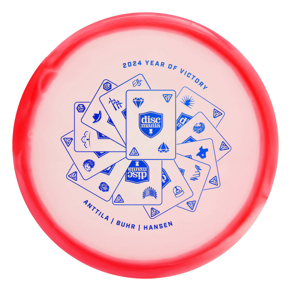 Discmania Limited Edition 2024 Year of Victory Anttila / Buhr / Hansen Color Glow Horizon C-Line PD Power Driver Distance Driver Golf Disc