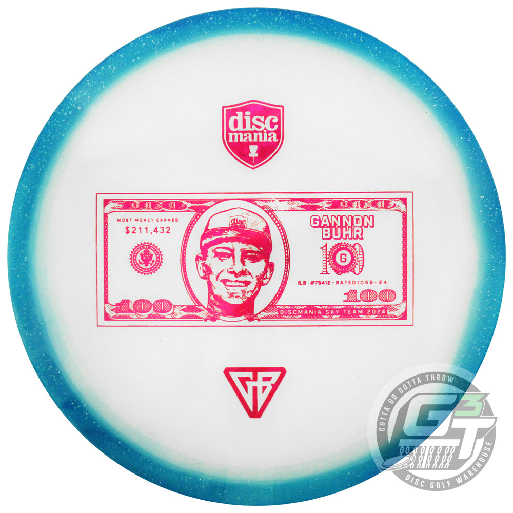 Discmania Limited Edition Ice Age Gannon Buhr 2024 Money Record Horizon Metal Flake C-Line FD3 Fairway Driver Golf Disc