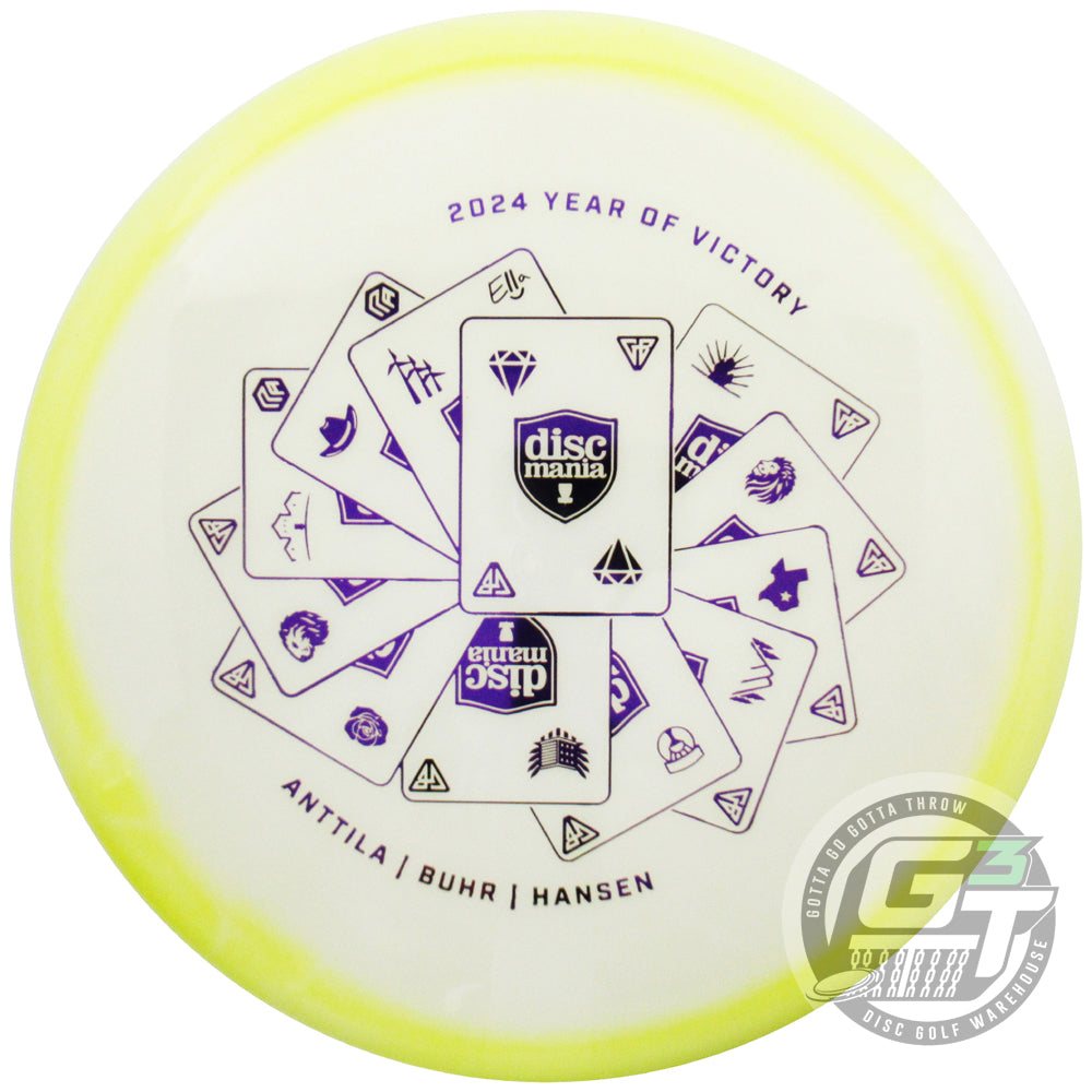 Discmania Limited Edition 2024 Year of Victory Anttila / Buhr / Hansen Color Glow Horizon C-Line PD Power Driver Distance Driver Golf Disc