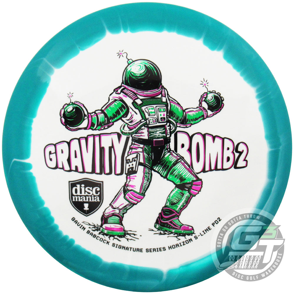 Discmania Limited Edition 2025 Signature Gavin Babcock Gravity Bomb II Horizon S-Line PD2 Power Driver Distance Driver Golf Disc