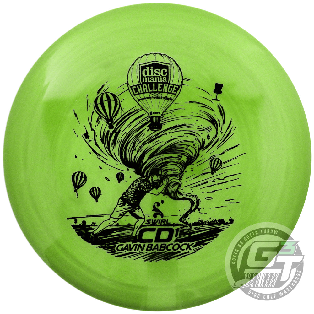 Discmania Limited Edition 2025 Gavin Babcock x Discmania Challenge Swirl S-Line CD1 Control Driver Distance Driver Golf Disc