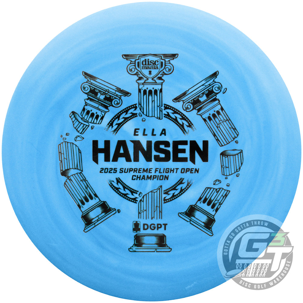 Discmania Limited Edition Triumph Series Ella Hansen 2025 Supreme Flight Open Swirl D-Line Flex 2 P2 Pro Putter Golf Disc