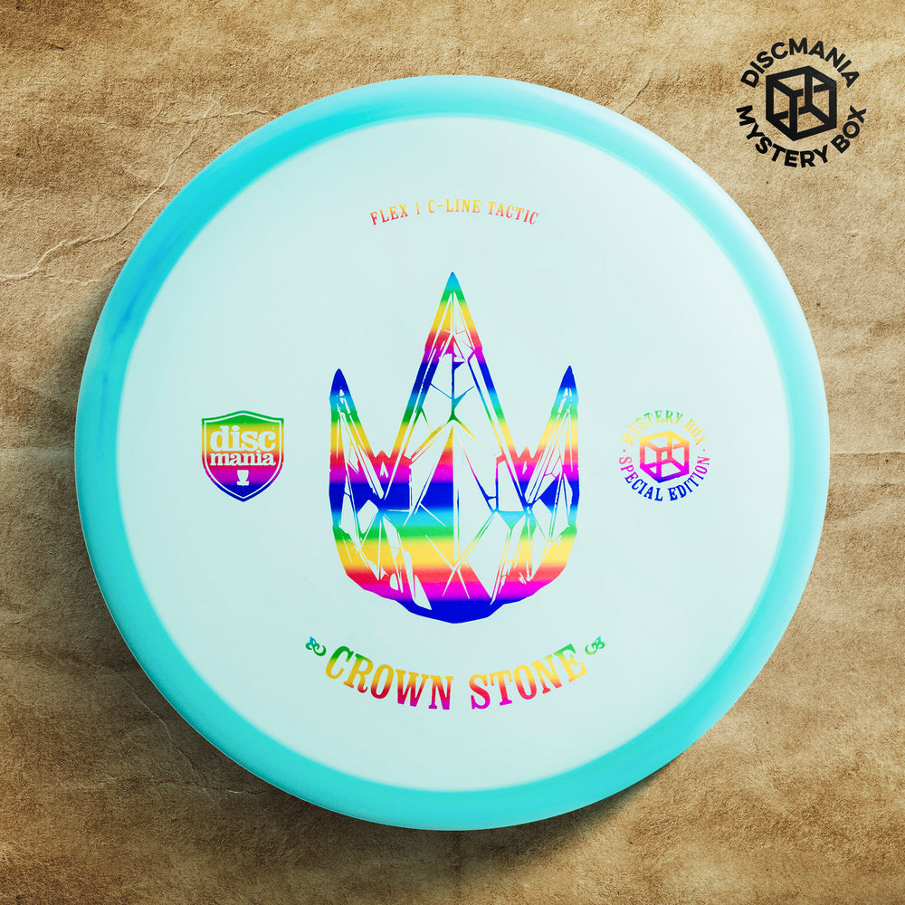 Discmania Limited Edition Crown Stone Stamp C-Line Flex 1 Tactic Putter Golf Disc