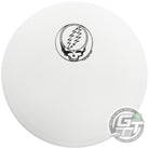 Discmania Limited Edition Grateful Dead Mini Steal Your Face Stamp Glow D-Line Flex 2 FD Fairway Driver Golf Disc