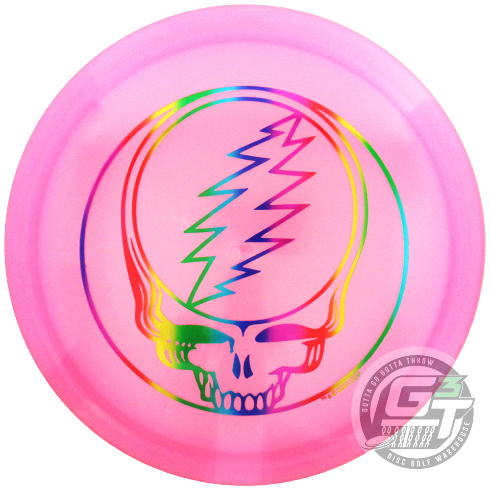Discmania Limited Edition Grateful Dead Steal Your Face Stamp Chroma C-Line FD Fairway Driver Golf Disc