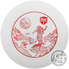 Discmania Limited Edition Moonscape Stamp Glow D-Line Flex 2 FD Fairway Driver Golf Disc